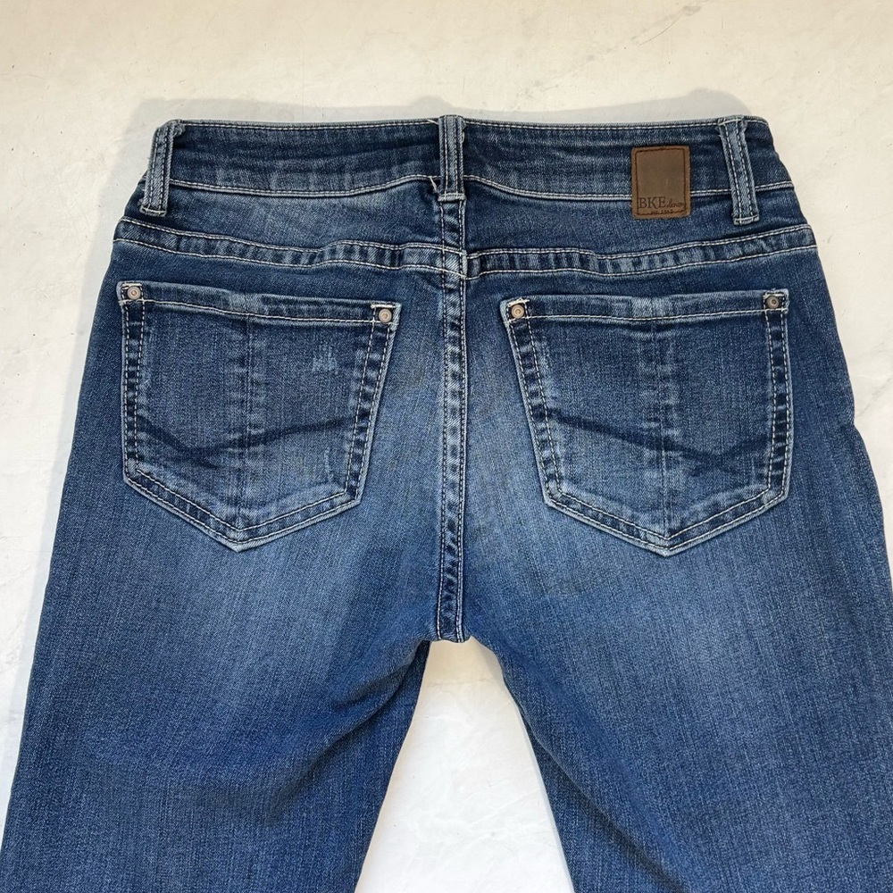 BKE Denim Size 26 Long Stella Bootcut Medium Wash Jeans Western Cowgirl Denim - Picture 4 of 7
